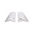 TSP 84056 Ford 5.0L Coyote V Series Billet Aluminum Valve Covers w/ Coil Covers, Natural, Pair-1