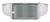 Cold Case Radiators CHC11RSK Radiator and Fan, 27.5 in. W x 18.5 in. H x 3 in. D, Driver Side Inlet, Passenger Side Outlet, A/C Condenser / Radiator Support Included, Aluminum, Polished, Chevy V8, GM F-Body 1967-69, Kit