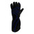 K1 Racegear 13-RS1-B-S Gloves, RS1, Driving, Double Layer, Nomex, Leather Palm, Elastic Cuff, Black / Blue, Small, Pair