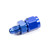 Fragola 497206 Reducer, -06 AN Female to -04 AN Male, Swivel, Aluminum, Blue Anodized, Each