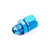 Fragola 497213 Reducer, -12 AN Female to -10 AN Male, Swivel, Aluminum, Blue Anodized, Each