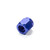 Fragola 481806 Tube Nuts, -6 AN, 3/8 in. Line, Aluminum, Blue, Each