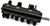 Barnes 9017-6BRI 1.0 Oil Pump 6 Stage Belt Drive Rotor 1.375 1.0 LM