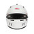 Bell Helmets 1368006 XR7 Helmet, Full Face, Snell SA2025, FIA Approved, Head and Neck Support Ready, Carbon Composite, White, Size 7-5/8 Plus, Each-2