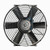 Davies, Craig DC-0166 Electric Cooling Fan, Thermatic, 12V, 16 in. Fan, Push/Pull, Straight Blade, 15.9 in. H x 16.75 in. W, 3.8 in. Thick, Plastic, Each