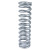 Eibach 1600.300.0650S Coil Spring, ERO, Coil-Over, 3 in. ID, 16 in. Length, 650 lb/ in. Spring Rate, Steel, Silver Powder Coat, Each