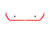 Eibach 4031.312 Sway Bar, Anti-Roll, Rear, 19 mm Diameter, Polyurethane Bushings, Steel, Red Powder Coat, Honda Civic 2006-15, Each