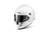 Sparco BRH0007B0W0100S Helmet, Stealth RF, Full Face, FIA Approved, Snell SA2025, Head and Neck Support Ready, Fiberglass, White, Black Lining, Small, Each-1