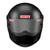 Simpson Safety 9200008 Helmet, Bandit, Full Face, Snell SA2025, Head and Neck Support Ready, Flat Black, X-Small, Each-2