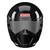 Simpson Safety 9290012 Helmet, KingSnake, Full Face, Snell SA2025, Head and Neck Restraint Ready, Black, Small, Each-2