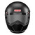 Simpson Safety 9290038 Helmet, KingSnake, Full Face, Snell SA2025, Head and Neck Restraint Ready, Flat Black, Large, Each-1