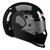 Simpson Safety 9290052 Helmet, KingSnake, Full Face, Snell SA2025, Head and Neck Restraint Ready, Black, 2X-Large, Each-3