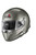 Stilo AA0800AF2X64 Helmet, ST6 GT, Full Face, Snell SA2025, Head and Neck Restraint Ready, Silver, 3X-Large, Each