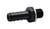 Vibrant Performance 11416 Fitting, Adapter, Straight, 14 mm x 1.5 to 3/8 in. Hose Barb, Aluminum, Black Anodized, Each