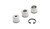 Vibrant Performance 19999 Fitting Bung Kit, Weld-On, 9 mm OD, 0.145 in./0.250 in./0.350 in. ID, Aluminum, Natural, Kit