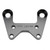 Wilwood 250-16430 Brake Caliper Bracket, Front, Driver Side, 10.5 in. Rotor, Aluminum, Black Anodized, Each