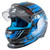 Zamp H781C04L Helmet, RZ-67D, Full Face, Snell SA2025, Head and Neck Support Ready, Carbon Fiber/Fluorescent Blue, Large, Each-3