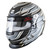 Zamp H781C15XL Helmet, RZ-67D, Full Face, Snell SA2025, Head and Neck Support Ready, Carbon Fiber/Fluorescent Gray, X-Large, Each