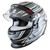Zamp H781C15XL Helmet, RZ-67D, Full Face, Snell SA2025, Head and Neck Support Ready, Carbon Fiber/Fluorescent Gray, X-Large, Each-3