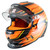 Zamp H781C30S Helmet, RZ-67D, Full Face, Snell SA2025, Head and Neck Support Ready, Carbon Fiber/Fluorescent Orange/Yellow, Small, Each-3
