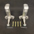 TRZ 318-326-4 1970-1981 F-Body/1975-1979 X-Body 2 in. Aluminum Drop Titanium Spindles for Spindle Mount Brakes, No Steering Arms, Pair