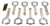 Molnar Technologies DH6242TLB8-A Mopar Gen III Hemi, Connecting Rod, H-Beam, 6.242 in. Long, 7/16 in. Cap Screws, Billet Steel, Set of 8
