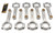 Molnar Technologies FH6700VTB-FE8-A Connecting Rod, H Beam, 6.700 in. Long, 7/16 in. Cap Screws, ARP2000 Bolt, Billet Steel, Ford FE-Series, Set of 8