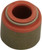 Air Flow Research 6613-16 Valve Stem Seal, Positive Stop, 0.344 in. Valve Stem, 0.495 in. Guide, Viton, Big Block Chevy / Big Block Ford, Set of 16