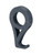 Allstar ALL10352 Helmet Hook, Clamp-On, Plastic, Black, 1-3/4 in. OD Tube, Each