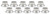 Allstar ALL18592-10 Tapered Spacer, 1/2 in. ID, 1/2 in. Thick, Aluminum, Natural, Universal, Set of 10