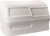 Allstar ALL23010R Nose, Passenger Side, Molded Plastic, White, Chevy Monte Carlo SS 1983-88, Each