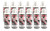 Allstar ALL78205-12 Dial-In Marker, Window, White, Safe on Glass / Polycarbonate / Rubber, 3 oz Bottle / Applicator, Set of 12