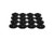 Brian Tooley Racing SR001S-16 Valve Spring Retainer, 7 Degree, 0.929 in. OD Step, 1.244 in. Dual Spring, Steel, Black Oxide, Set of 16