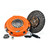 Centerforce KCFT240916 Clutch Kit, Centerforce II, Single Disc, 12 in. Diameter, 1-1/8 in. x 10 Spline, Sprung Hub, Organic, GM V6 / V8, Kit