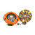 Centerforce KDF508110 Clutch Kit, Dual Friction, Single Disc, 11 in. Diameter, 1-1/8 in. x 21 Spline, Sprung Hub, Organic, 3.5 L, Toyota V6, Kit