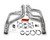 Dougs Headers D6652 Headers, Full, 1.75 in. Primary, 3 in. Collector, Gaskets / Hardware Included, Steel, Silver Ceramic, Ford Coyote, Ford Mustang 1965-73 / Ford Maverick 1970-77, Pair