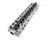 Edelbrock 50169 Cylinder Head, Performer, Assembled, 1.910 / 1.500 in. Valves, 144 cc Intake, 55 cc Chamber, 1.260 in. Springs, Aluminum, Jeep Inline-6, Each