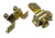 Energy Suspension 4.1135G Motor and Transmission Mount, Hyper-Flex, Polyurethane / Steel, Black / Cadmium, Small Block Ford, Mustang 1967-72, Kit