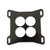 Holley 520-2 Carburetor Sealing Plate, Sniper EFI, Gaskets Included, Aluminum, Black Anodized, Each