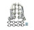 Jba Performance Exhaust 1850S-5JS Headers, Short, 1.625 in. Primary, 2.5 in. Collector, Gaskets / Hardware Included, Stainless, Silver Ceramic, GM GenV LT-Series, GM Fullsize Truck 2019-20, Pair