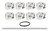 JE Pistons 182056 Piston, Small Block Dome, Forged, Dome, 4.155 in. Bore, 1.125 in. Compression Height, 1/16 x 1/16 x 3/16 in. Ring Grooves, Plus 5.6 cc, Small Block Chevy, Set of 8