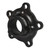 Joes Racing Products 25342-B Drive Flange, Non-Cambered, 5-Bolt, Wide 5 Bolt Pattern, Aluminum, Black Anodized, Each