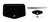 Kevko Oil Pans & Components K8020-BK Access Door, 6 x 12 in. D-Shaped Door, Hinge / Hardware Included, Aluminum, Black Powder Coat, Kit