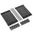 PRW Industries, Inc. 1012210 Cylinder Head Stud Kit, 12 Point Nuts, Chromoly, Black Oxide, Undercut, Nissan 4-Cylinder, Kit