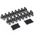 PRW Industries, Inc. 60376417 Rocker Arm, Elite Series, 8 mm Pedestal Mount, 1.70 Ratio, Full Roller, Stainless, Natural, GM LS-Series, Set of 16