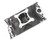 Professional Products 52047 Intake Manifold, Hurricane+Plus, Square Bore, Single Plane, Aluminum, Black Paint, Vortec, Small Block Chevy, Each