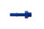 Redhorse Performance 812-06-06-1 Fitting, Quick Disconnect, 812 Series, Straight, 6 AN Male O-Ring to 3/8 in. SAE Male Quick Disconnect, Aluminum, Blue Anodized, Each