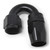 Russell 613515 Fitting, Hose End, ProClassic, Swivel, 180 Degree, 8 AN Hose to 8 AN Female, Aluminum, Black Anodized, Each