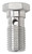 Russell 640660 Banjo Bolt, Single Banjo, 7/16-20 in. Thread, Steel, Clear Zinc, Each