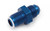 Russell 640800 Fitting, Adapter, Straight, 6 AN Male to 12 mm x 1.25 Male, Aluminum, Blue Anodized, Each